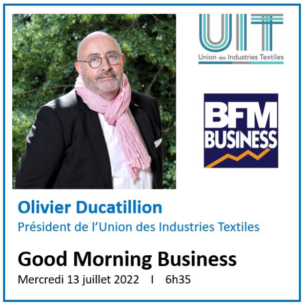 Interview d'Olivier Ducatillion sur BFM Business 13/07/22