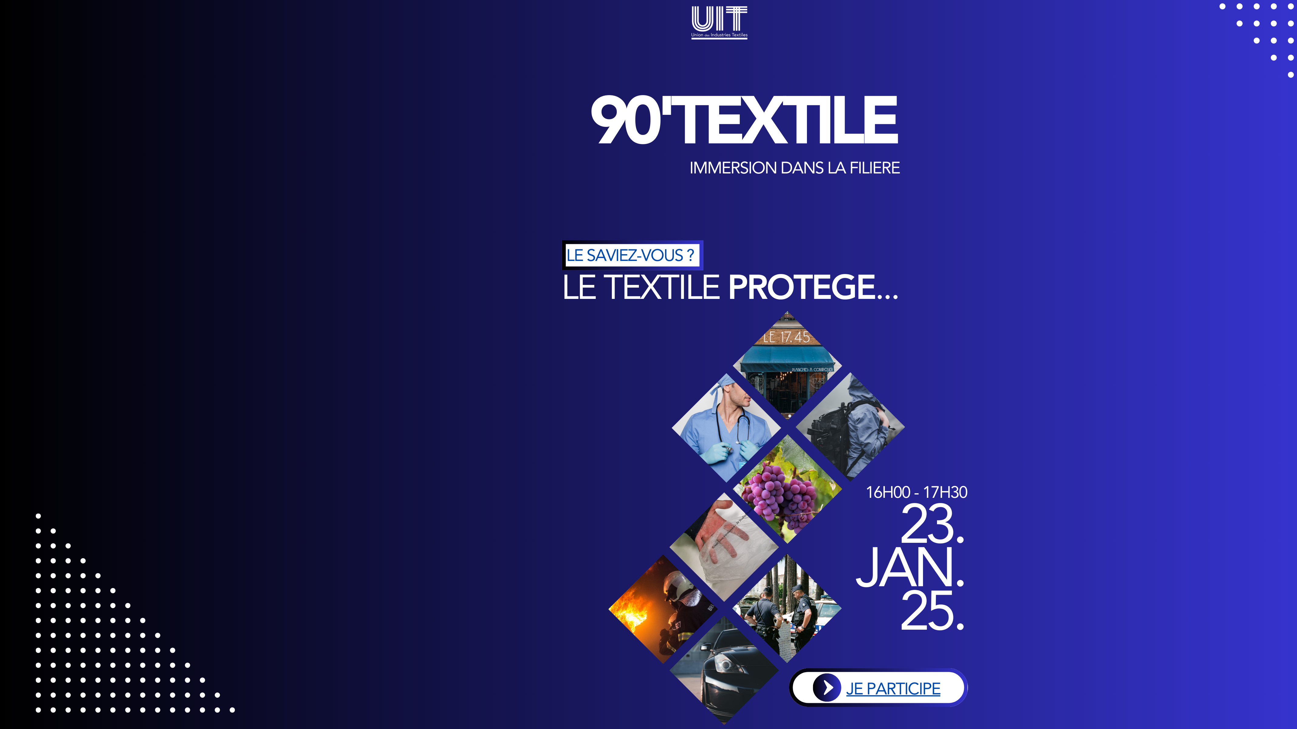 90'TEXTILE, IMMERSION DANS LA FILIERE